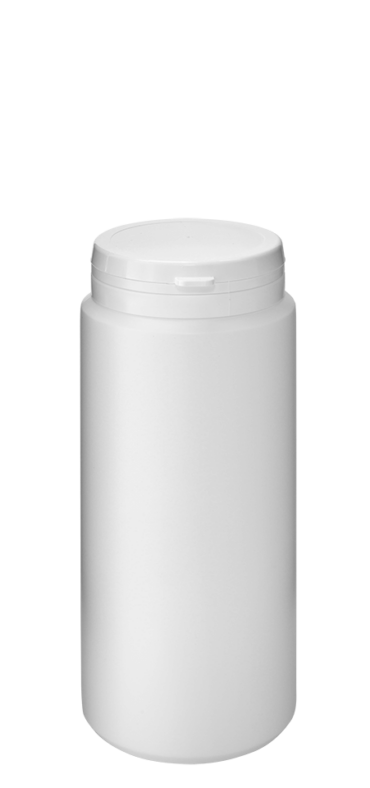 Tablettburk 400ml 58HG HDPE #2
